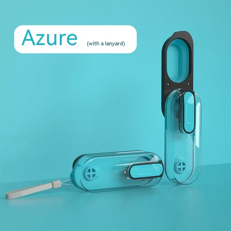 Botella de agua plegable para viajes de perros y mascotas.