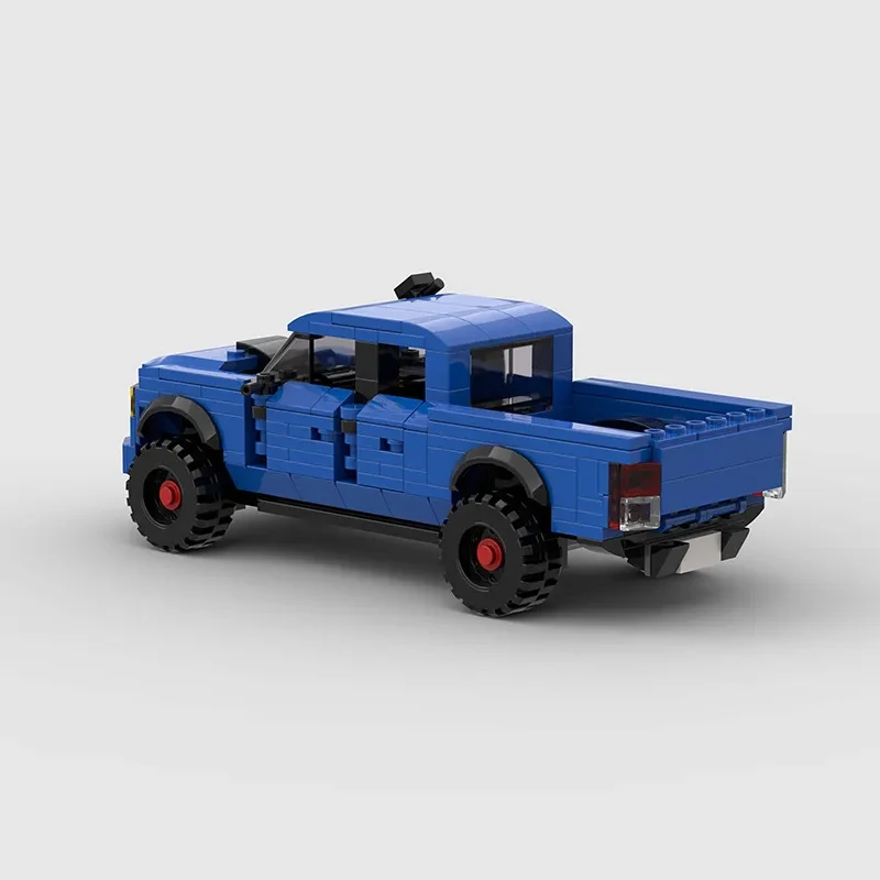 Tacoma TRD Pro - Camioneta todoterreno con MOC, partículas pequeñas, bloques de construcción educativos, juguete