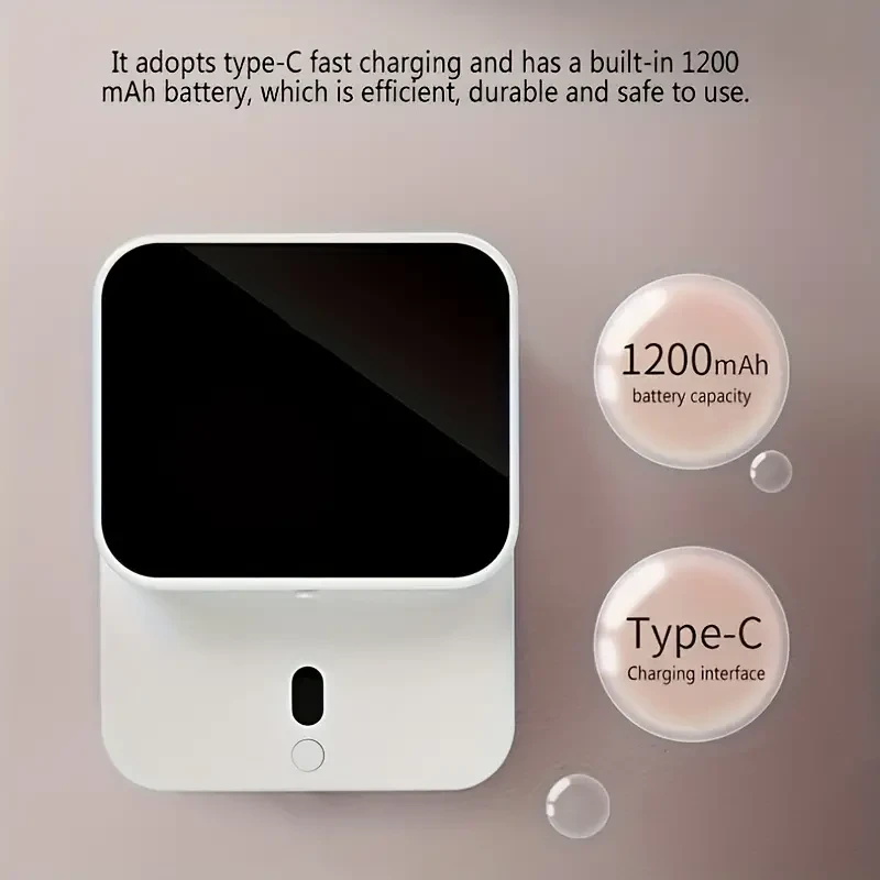 Dispensador automático de jabón por inducción