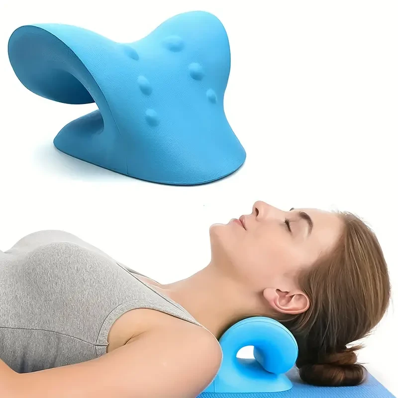Almohada de tracción para el cuello con forma de nube