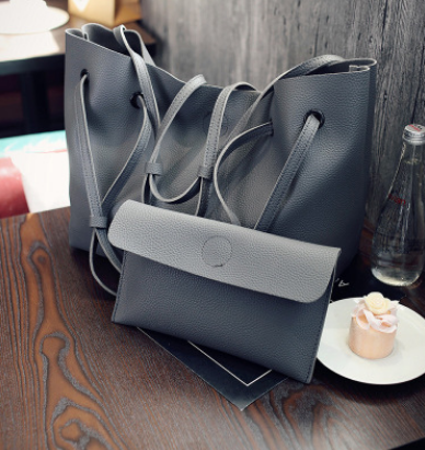 Bolso de hombro de moda, bolso cruzado de dos piezas