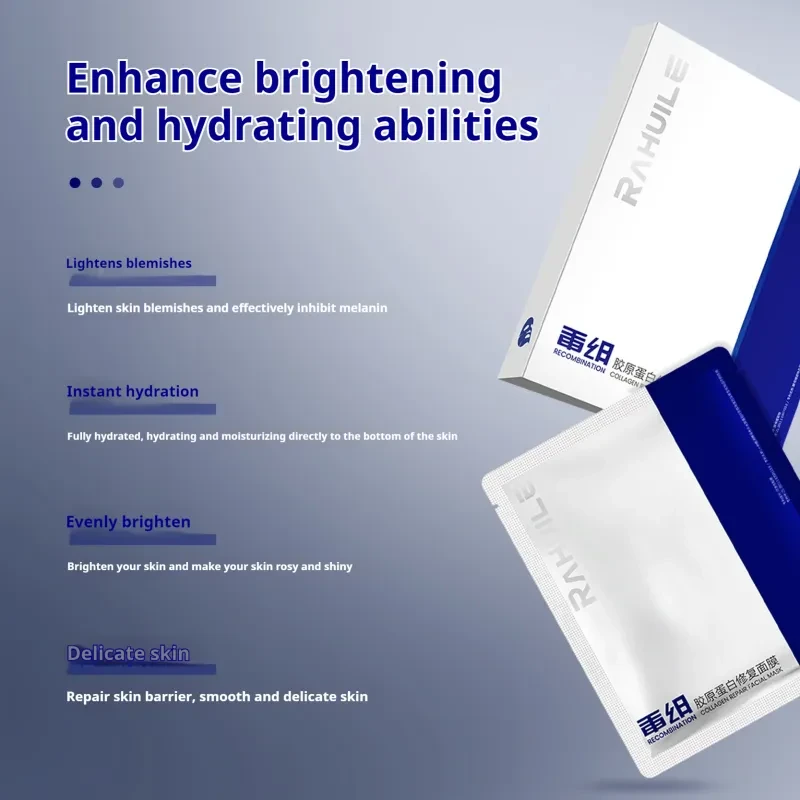 Mascarilla de colágeno recombinante