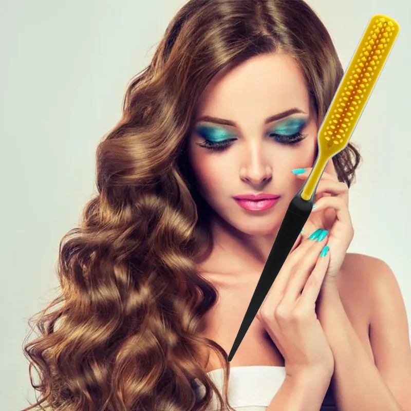 Peine de peinado con forma esponjosa
