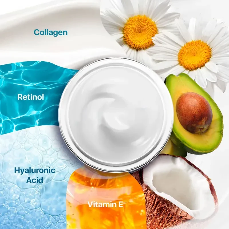 Crema de ácido hialurónico con retinol