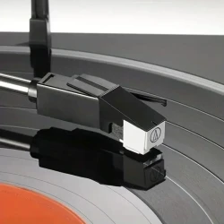 Actualización del tocadiscos At3600L: Cartucho de plato giratorio de doble imán móvil con aguja de diamante: calidad de sonido mejorada