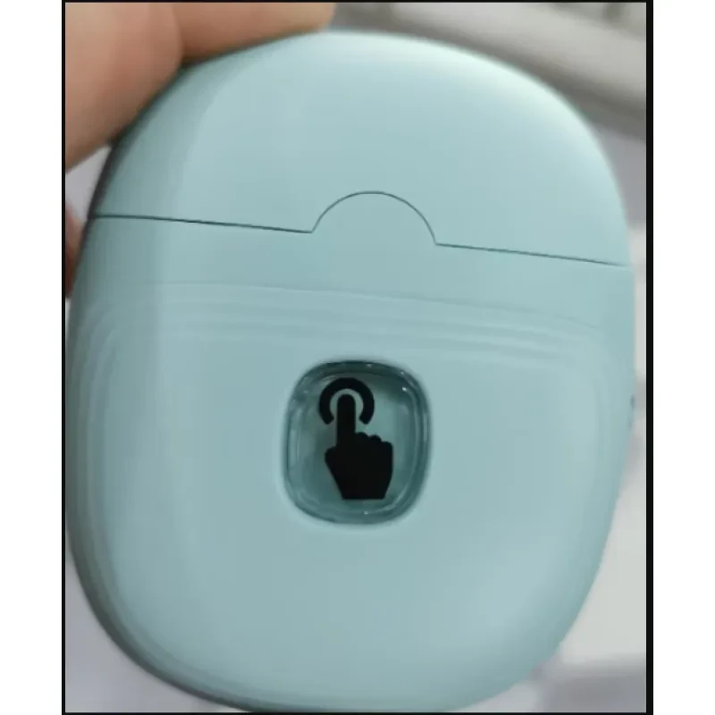 Mini cortaúñas recargable para niños y adultos, recortador de uñas automático, manicura y pulido con luz.