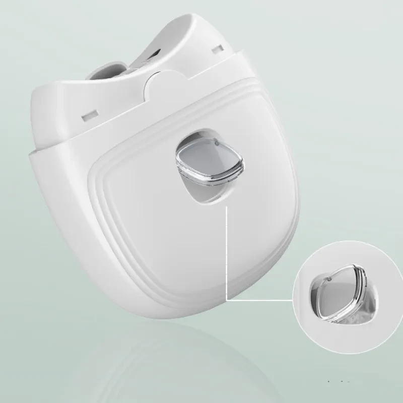 Mini cortaúñas recargable para niños y adultos, recortador de uñas automático, manicura y pulido con luz.