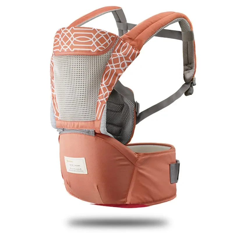 Taburete multifuncional de algodón para bebé con correa para el hombro