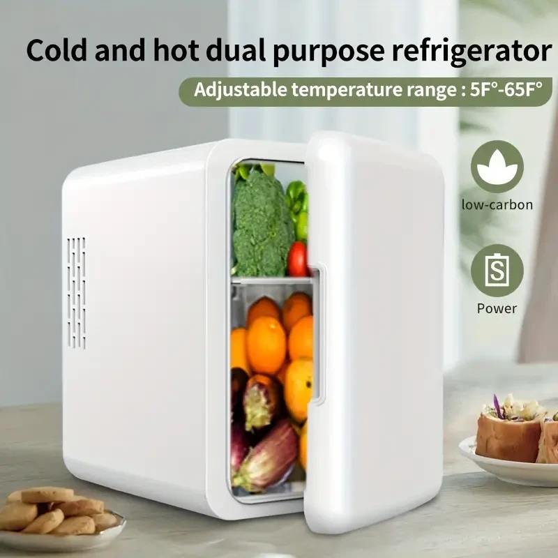 Pequeño pero potente: refrigerador y calentador portátil de 4 l/6 latas