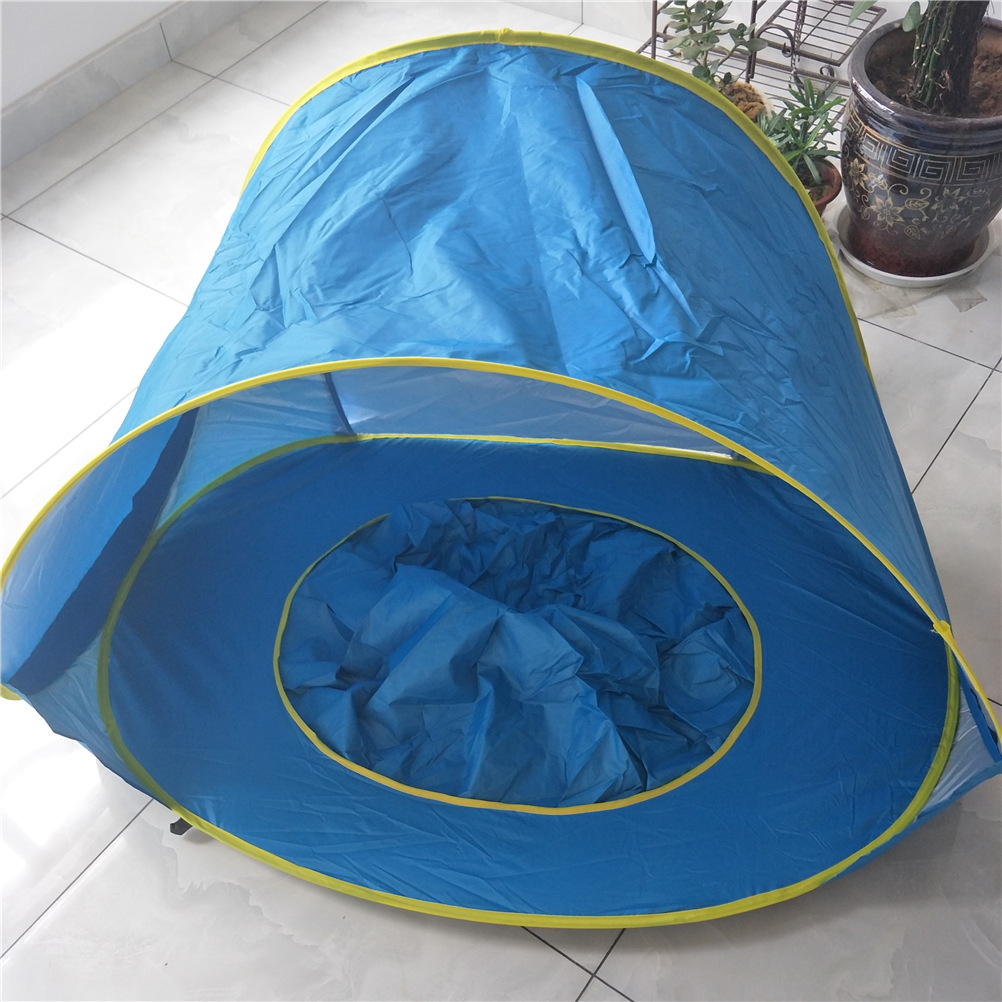 Tienda de campaña de playa para bebés, para niños, para acampar al aire libre, fácil de plegar, impermeable, con toldo y protección UV.