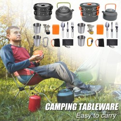 Estufa portátil para acampar