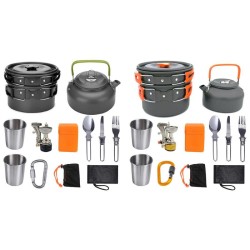 Estufa portátil para acampar