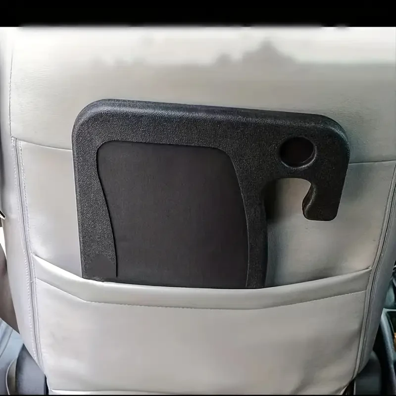 Bandeja multifunción premium para volante de coche: mesa portátil versátil para comer, trabajar y guardar cosas: estación de trabajo perfecta sobre ruedas