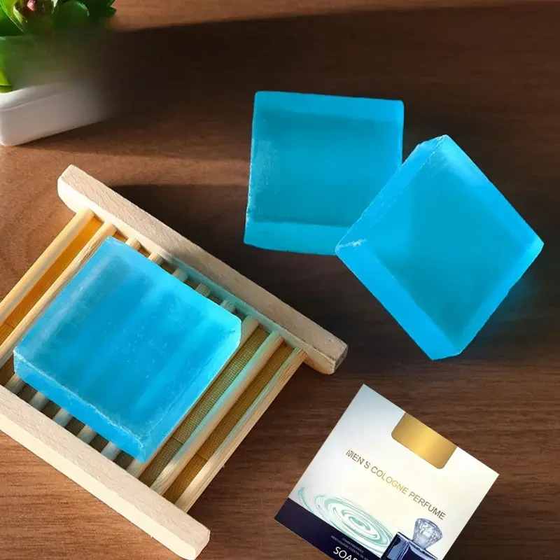 Jabón de colonia para hombre con vitamina C y colágeno