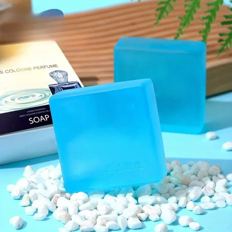 Jabón de colonia para hombre con vitamina C y colágeno