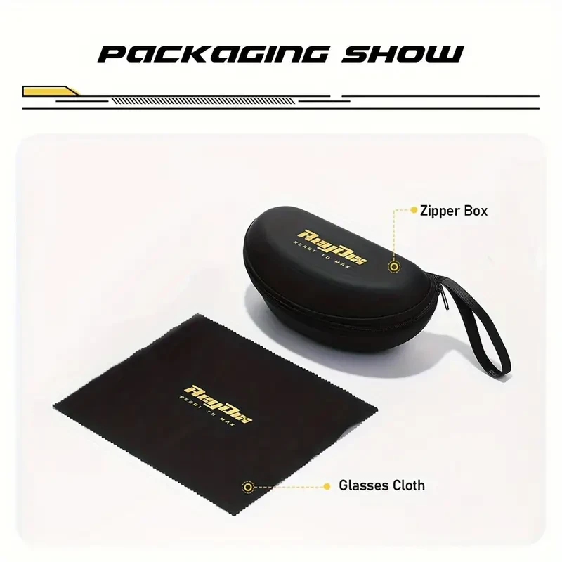 Gafas de sol deportivas polarizadas para hombre: protección UV para ciclismo al aire libre