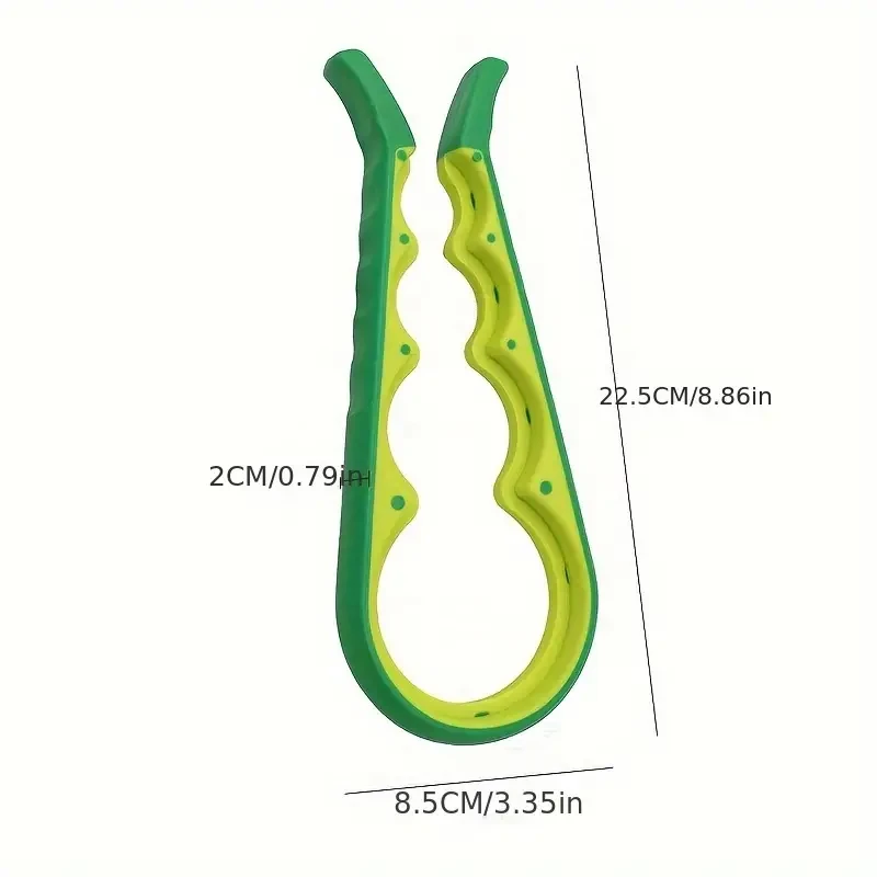 Abrelatas 4 en 1 con mango ergonómico antideslizante: herramienta versátil para la cocina y la cerveza