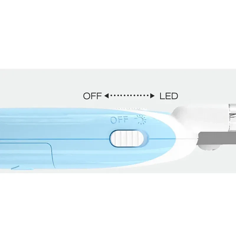 Cortaúñas para mascotas con luz LED