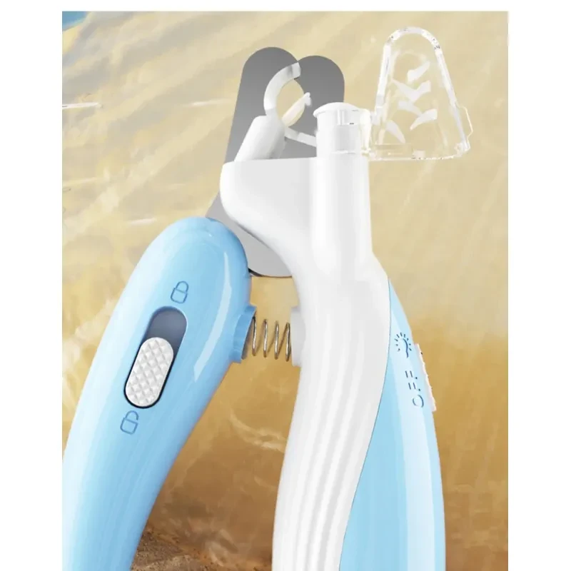 Cortaúñas para mascotas con luz LED