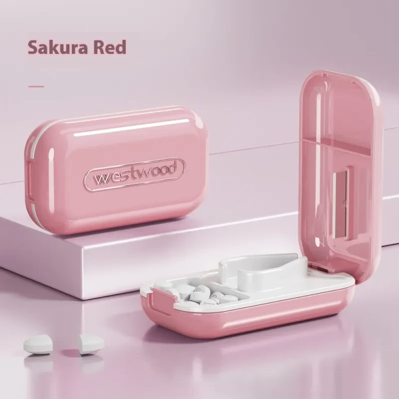 Mini caja profesional para cortar medicamentos