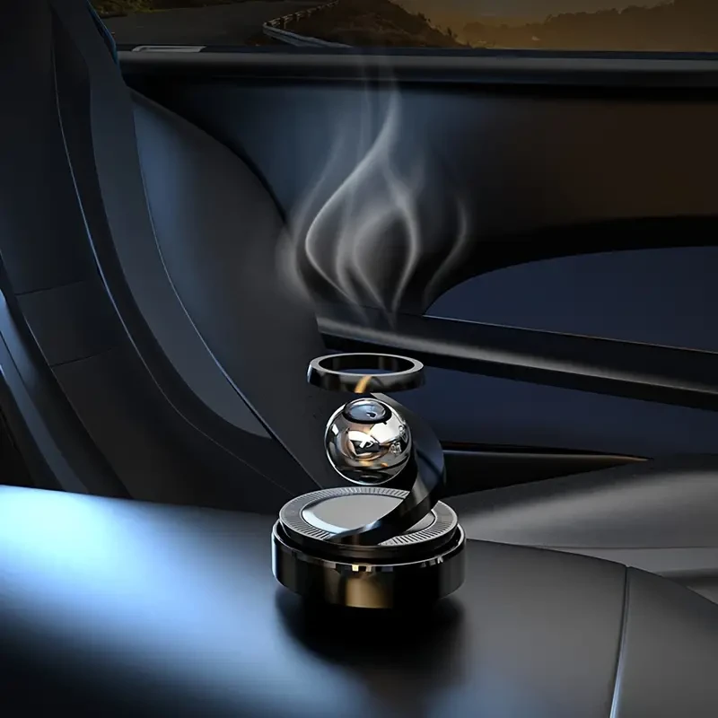 Difusor de aromaterapia para coche con energía solar