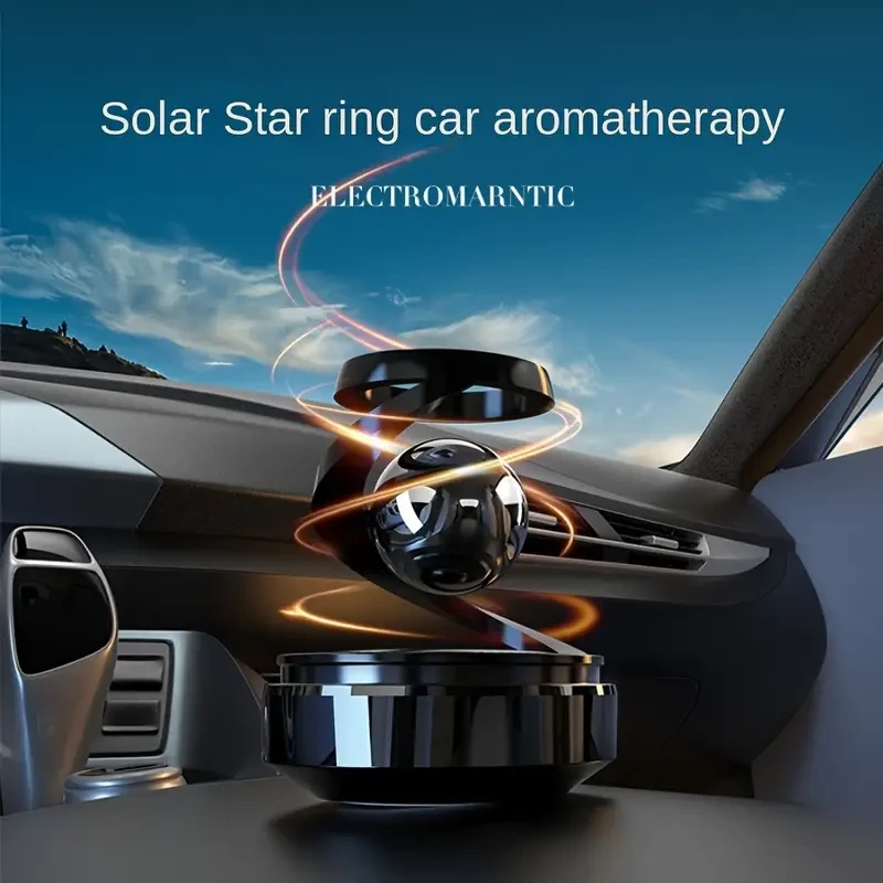 Difusor de aromaterapia para coche con energía solar