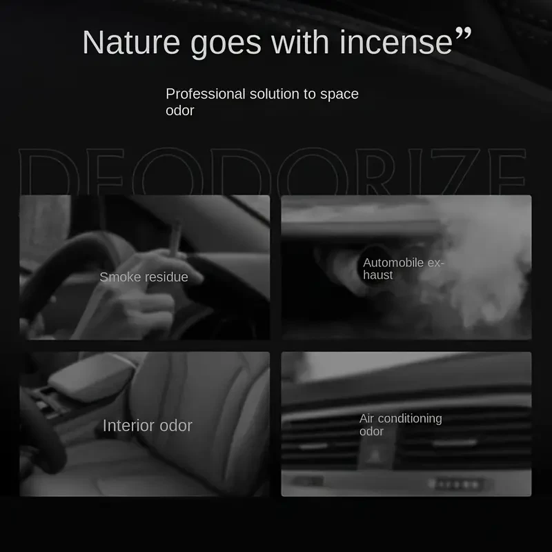 Difusor de aromaterapia para coche con energía solar