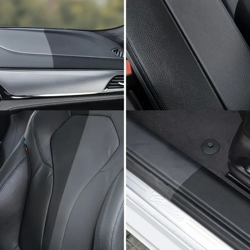 Cera renovadora para interiores de coche - Crema restauradora de cristales y cuero