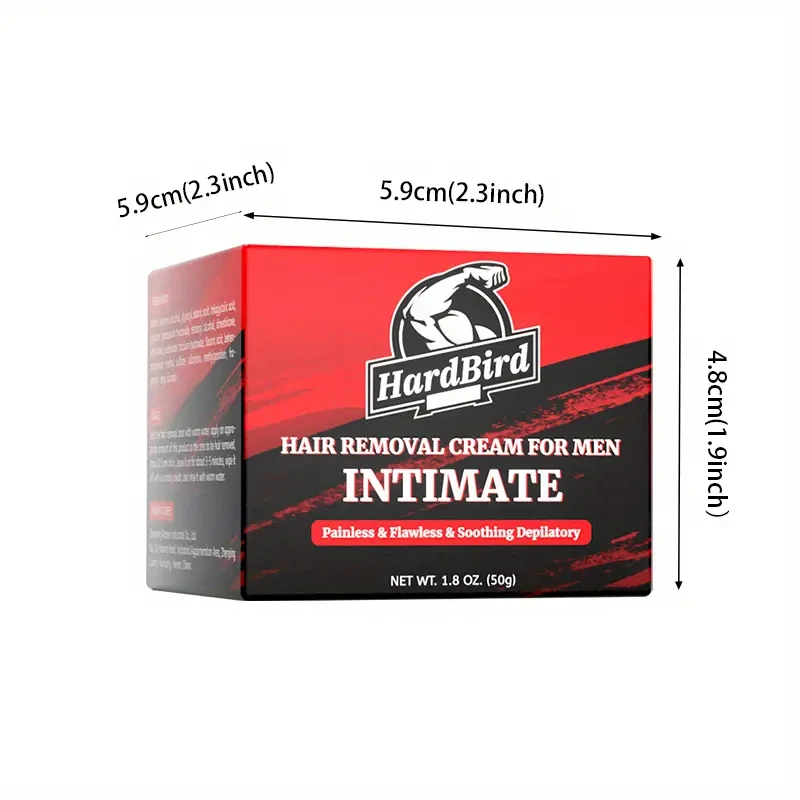 Crema depilatoria SwiftEase para hombres: suave y rápida para cuerpo y rostro