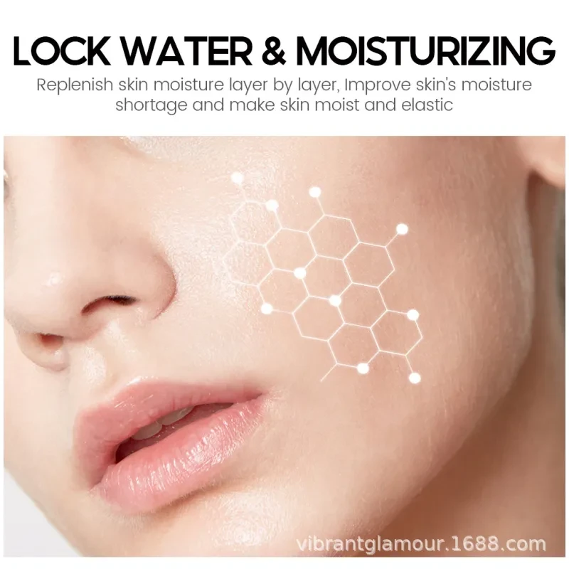 Crema facial hidratante blanqueadora para el cuidado de la piel seca
