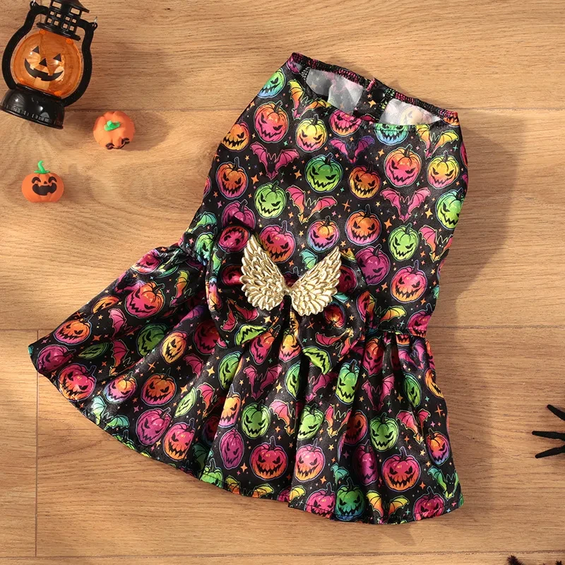 Disfraz de alas de ángel para mascota, ropa de Halloween para perro