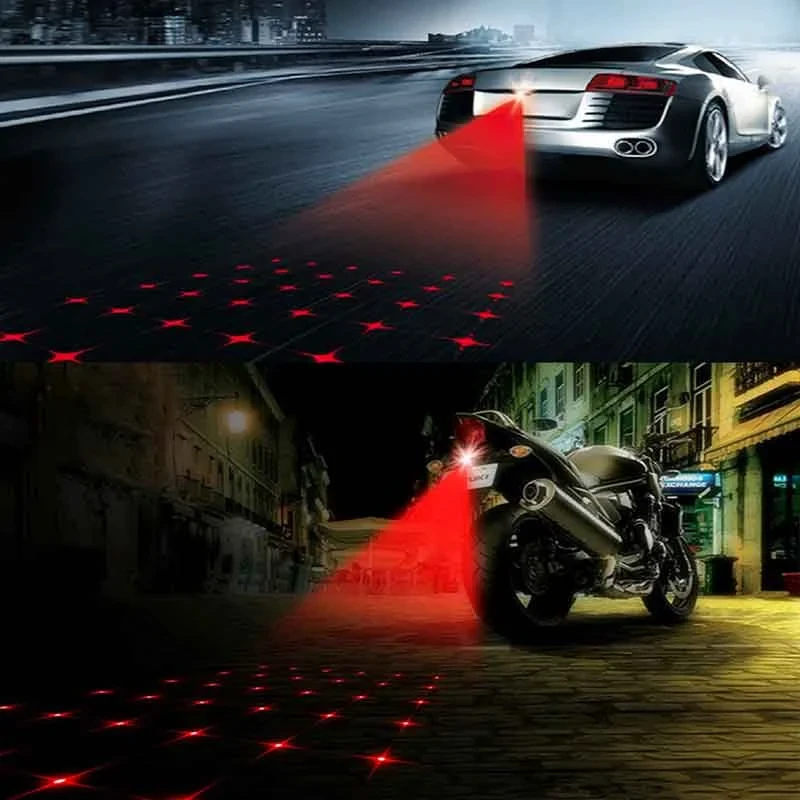Luz anticolisión para automóviles y motocicletas