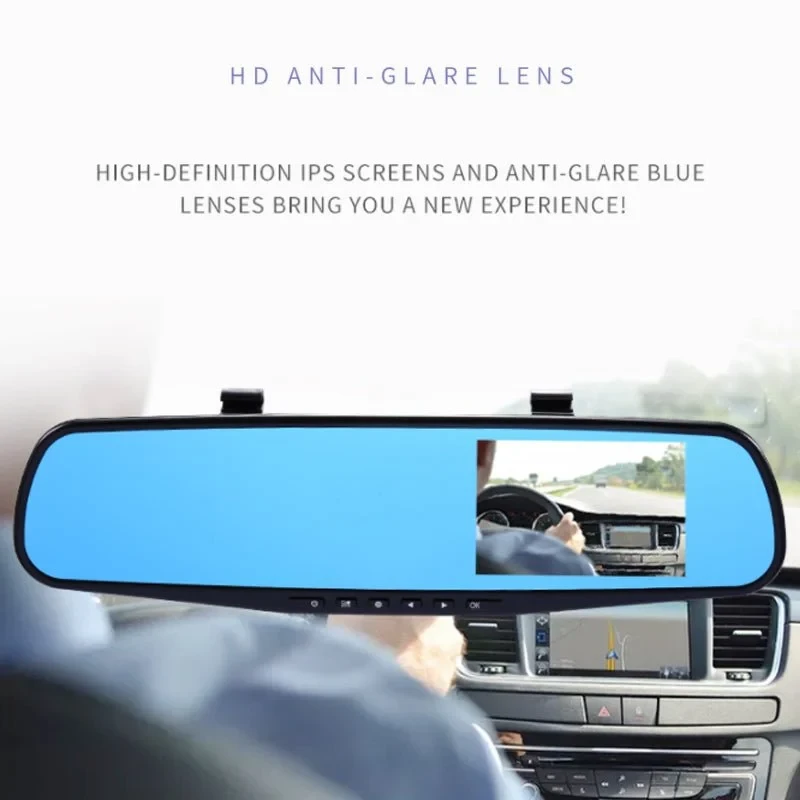 Grabadora de conducción de coche con vídeo Full HD de 1080P