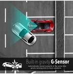 Grabadora de conducción de coche con vídeo Full HD de 1080P