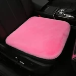 Cojín de felpa para asiento de coche