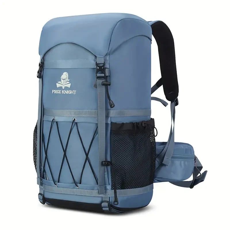 Mochila de viaje para deportes al aire libre, mochila impermeable para montañismo con funda para lluvia