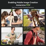 Soporte magnético para el cuello para teléfonos