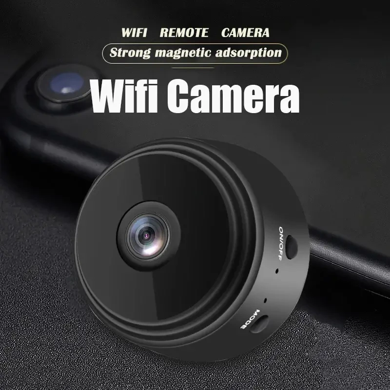 Cámara de seguridad inteligente inalámbrica - WiFi de 2,4 GHz, para interiores y exteriores, acceso remoto mediante aplicación