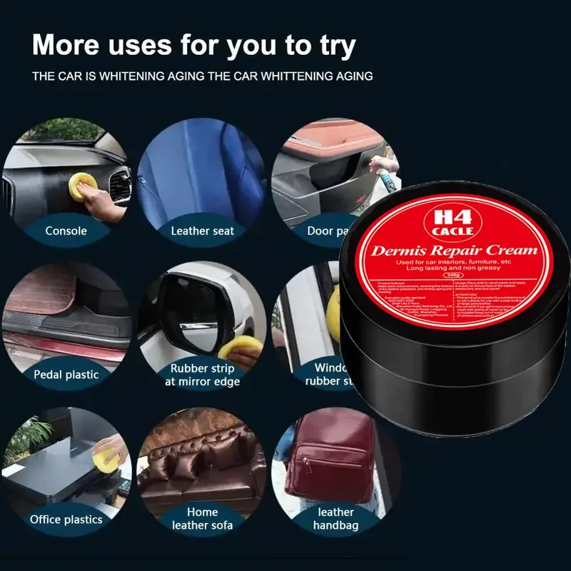 Recubrimiento revitalizante para interiores de automóviles H4Cacle: limpieza profunda, protección y pulido
