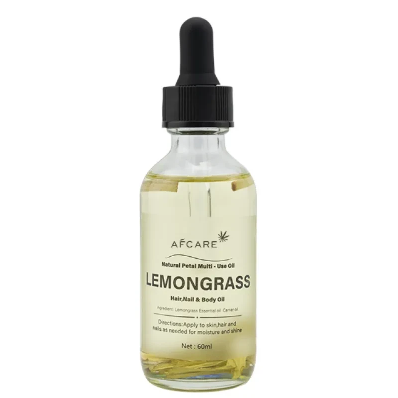 Aceite vegetal para el cuidado de la piel de hombros y cuello