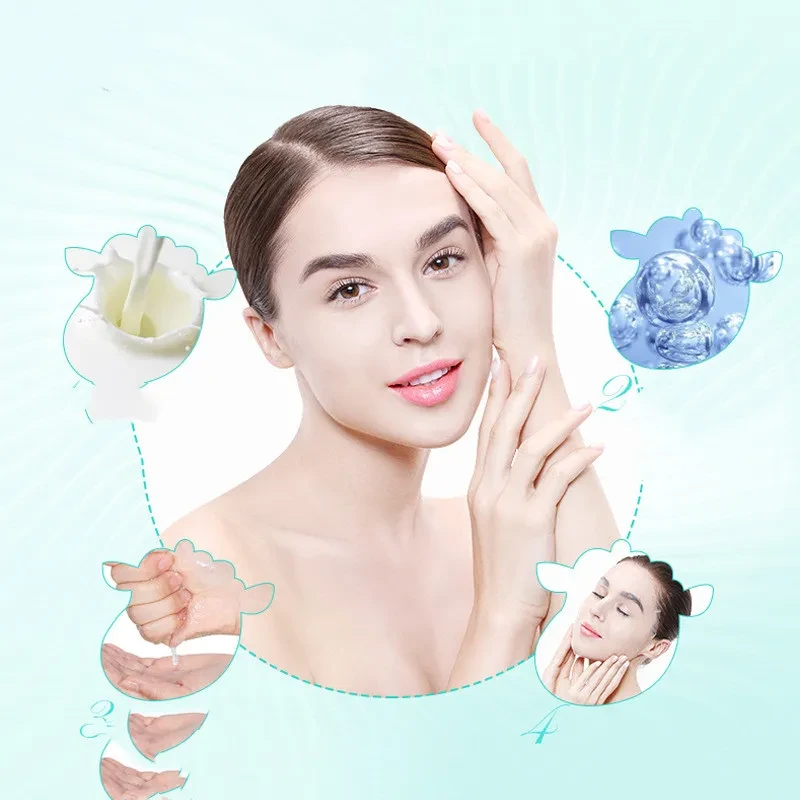 Mascarilla facial de leche de cabra