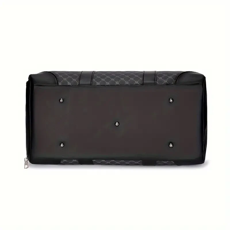 Elegante bolso bandolera de viaje para hombre - Cuero sintético resistente