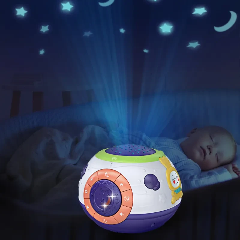 Proyector de luz nocturna de cielo estrellado para niños
