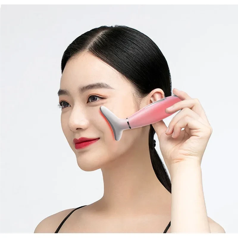 Dispositivo de belleza para el cuello con calefacción para eliminar arrugas y levantar