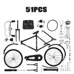 Adorno de bicicleta vintage a escala 1:10, regalo para hacer uno mismo