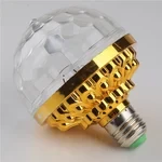 Bola de luz mágica giratoria de colores