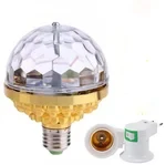 Bola de luz mágica giratoria de colores