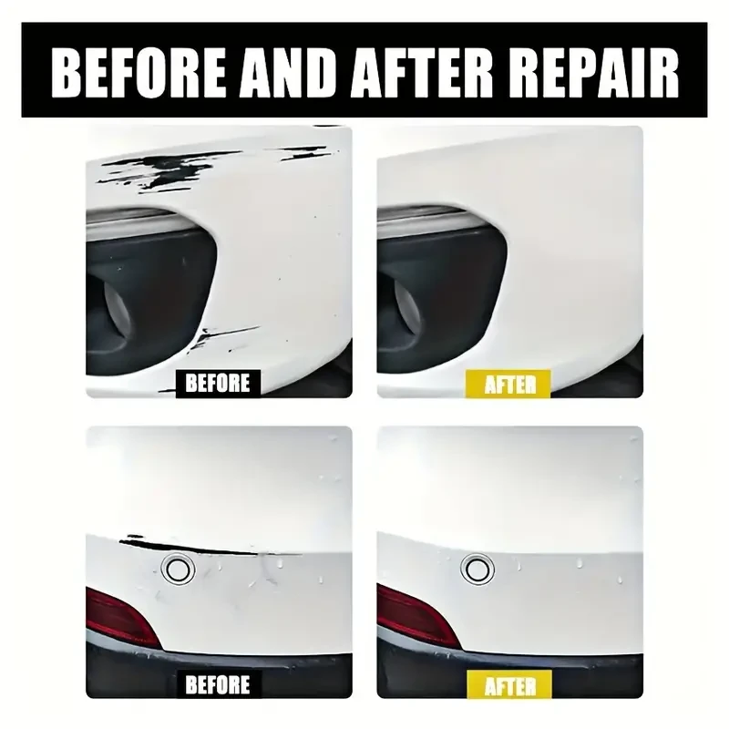 Kit de reparación de cera para rayones: restaura y protege la pintura del auto contra rayones y remolinos