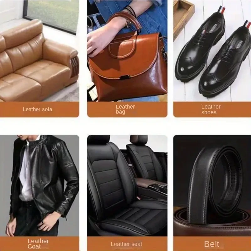 Crema de limpieza y mantenimiento de cuero - Aceite multifuncional para pulir y cuidar el cuero