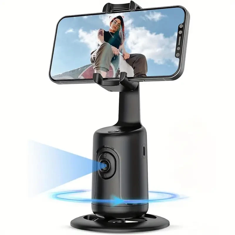 Estabilizador de cardán inteligente 360: el palo para selfies definitivo con tecnología de vanguardia